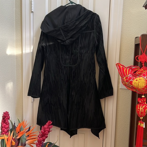 Mycra Pac Now Reversible Velvet Long Hooded Jacket s/m - Picture 2 of 11